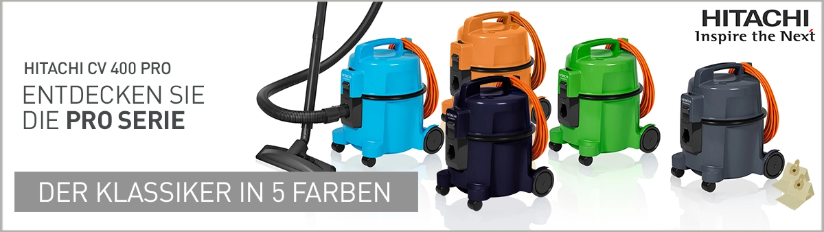 Die Klassiker Hitachi CV 400 PRO Serie bei www.reinigungsberater.de