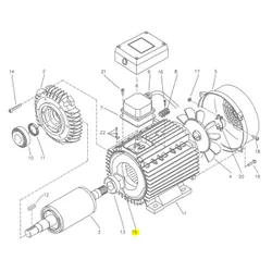 Produktbild für Kränzle Ersatzteile 40537 Federausgleichsscheibe