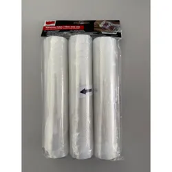 Produktbild für Vakuumier Folien Quickpack 22 cm breit, 3 m lang 3 Rollen