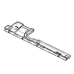 Produktbild für Ersatzteil Sebo Bodenleiste hinten X8/XP 20