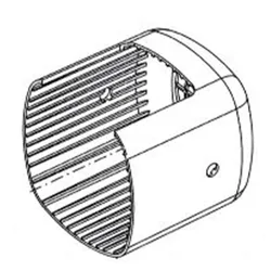 Produktbild für Kränzle Ersatzteile 49283 Haube Luftführung