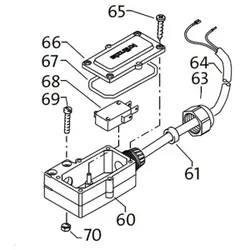 Produktbild für Kränzle Ersatzteile 413005 Druckschalter kpl.