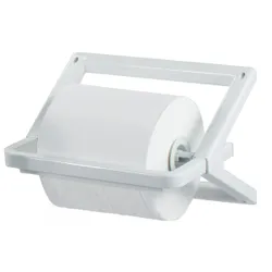 Produktbild für Handtuchrollenspender CWS Clear+ Wand-/Tischmontage weiß