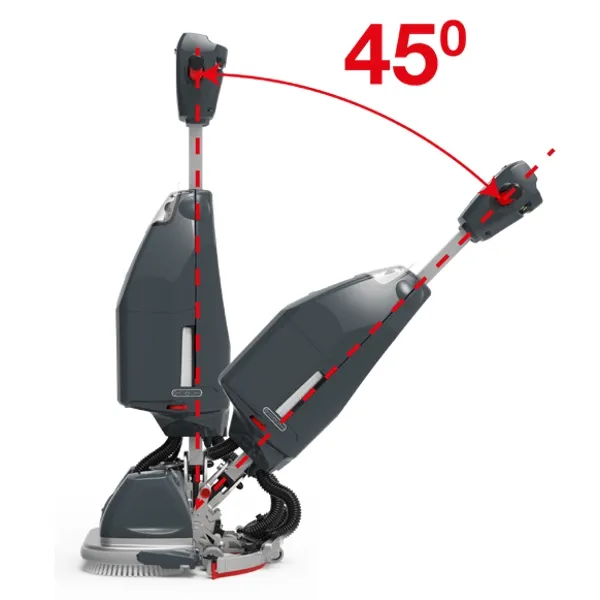 Numatic Kompakt-Scheuersaugmaschine TTB420NX-RC – Akku-Betrieben, 36 V, 2x Lithium-Ionen, Kabellos – NEU