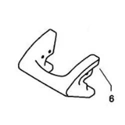 Produktbild für Kränzle Ersatzteile 46511 Rammschutz vorne