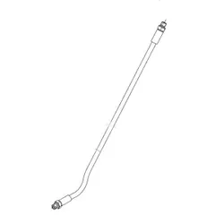 Produktbild für Kränzle Ersatzteile 13819 Eingangsschlauch DN6, 560 mm