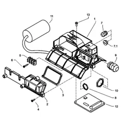 Produktbild für Kränzle Ersatzteile 44887 Klemmkasten kpl.