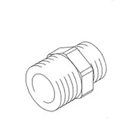 Produktbild für Kränzle Ersatzteile 43077 Ausgangsstück Junior