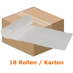 Produktbild für Müllsäcke Abena Saekko Boy 120 L weiß 18 Rollen