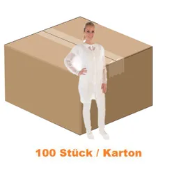 Produktbild für Schutzkittel Hygonorm Besucherkittel Eco PP weiß XL