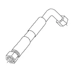 Produktbild für Kränzle Ersatzteile 41447 By-Pass-Schlauch