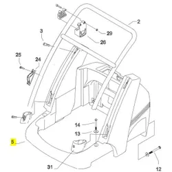 Produktbild für Kränzle Ersatzteile 42801 Wassertank für Kränzle