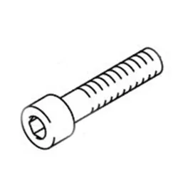 Produktbild für Kränzle Ersatzteile 410172 Innensechskantschraube M8x55