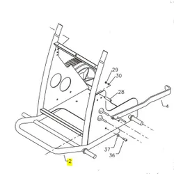 Produktbild für Kränzle Ersatzteile 40230 Fahrgestell