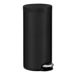 Produktbild für Treteimer EKO Serene Tretmülleimer Matt Schwarz 30 L