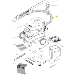Produktbild für Saugschlauch Kränzle DN 36 Meterware