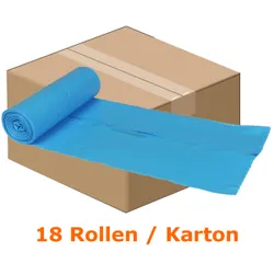 Produktbild für Müllsäcke Abena Saekko Boy 120 L blau 18 Rollen