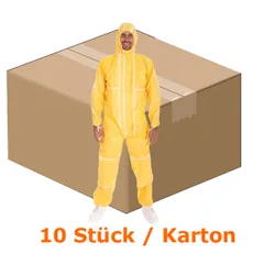 Produktbild für Schutzanzug Hygostar ChemicalStar Typ 3B/4B/5B/6B gelb XXL