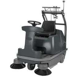 Produktbild für Aufsitzkehrmaschine Numatic NU12/2 TRS HE zwei Seitenbesen