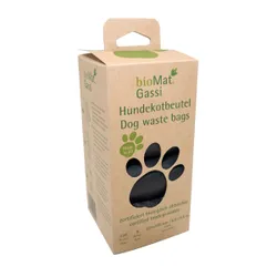 Produktbild für BIO Hundekotbeutel Natura Biomat 120 Stück schwarz