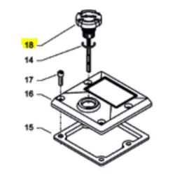 Produktbild für Kränzle Ersatzteile 48017 Ölverschlussschraube