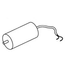 Produktbild für Kränzle Ersatzteile 43505 Kondensator 80 µF