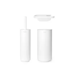 Produktbild für WC-Garnitur Brabantia MindSet weiß Toilettenzubehör-Set