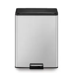 Produktbild für Mülltrennsystem EKO Essential Recycler 2x20 L Matt Edelstahl