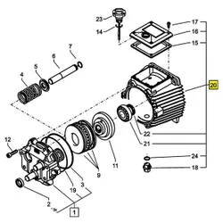 Produktbild für Kränzle Ersatzteile 40470 Ölgehäuse