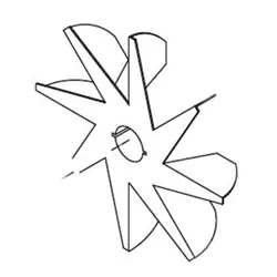 Produktbild für Kränzle Ersatzteile 40701 Lüfterrad BG 100