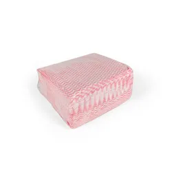 Produktbild für Einwegtücher Wipe Away Cotonette rot 38x60cm 50 Stück