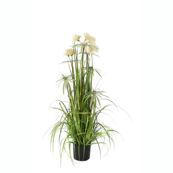 Knstliche Pflanze Federgras Bommel 120cm Grn