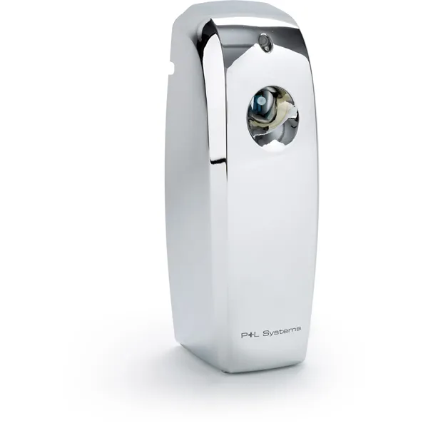 LCD-Duftspender chrom 270 ml, automatisch programmierbar