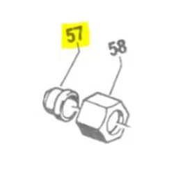 Produktbild für Kränzle Ersatzteile 41043 Ermetoschneidring