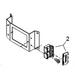 Produktbild für Kränzle Ersatzteile 448211 Halteblech für Zündtrafo