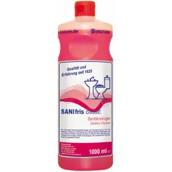 Produktbild für Sanitärreiniger Dreiturm Sanifris classic 1 L