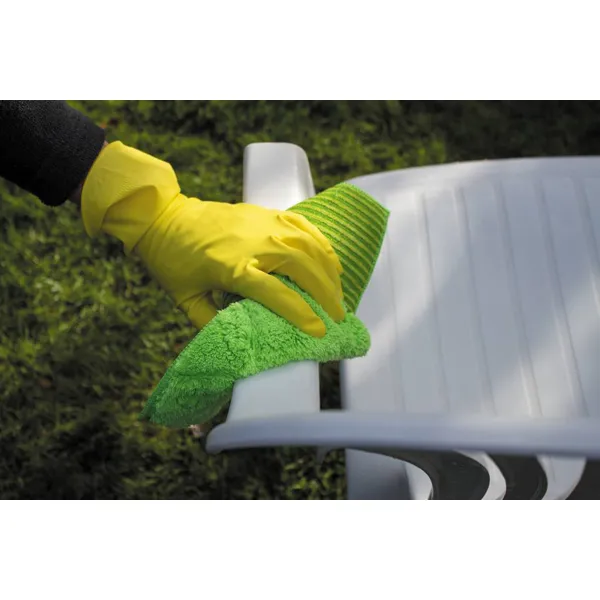 Microfasertuch Scheuertuch aus Bambus 25x20 cm grn