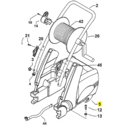 Produktbild für Kränzle Ersatzteile 42603 Wassertank für Kränzle