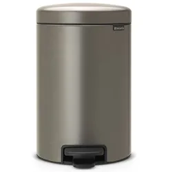 Produktbild für Treteimer Brabantia Tret-Mülleimer platin 12 L