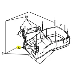 Produktbild für Kränzle Ersatzteile 453034 Lagerschalensatz