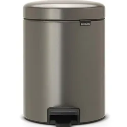 Produktbild für Treteimer Brabantia Tret-Mülleimer platin 5 L