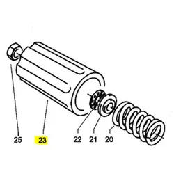 Produktbild für Kränzle Ersatzteile 14147 Handrad ULH 250