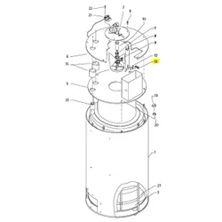 Produktbild für Kränzle Ersatzteile 440762 Zylinderschraube M 5 x 15
