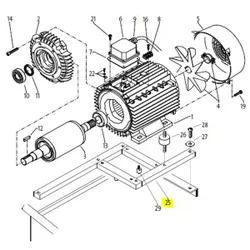 Produktbild für Kränzle Ersatzteile 44013 Aggregathalterung