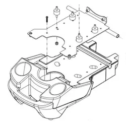 Produktbild für Kränzle Ersatzteile 46401 Fahrgestellbehälter