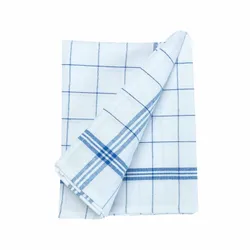 Produktbild für Geschirrtuch Arcora 50x70 cm blau-weiß karriert