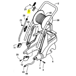 Produktbild für Kränzle Ersatzteile 46507 Kabelaufwicklung