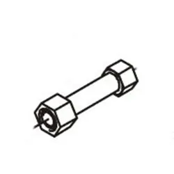 Produktbild für Kränzle Ersatzteile 44848 Ermetorohr mit Muttern