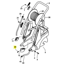 Produktbild für Kränzle Ersatzteile 43421 Linsenschraube M 6 x 12