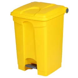 Produktbild für Treteimer Orgavente aus Kunststoff gelb 45 L